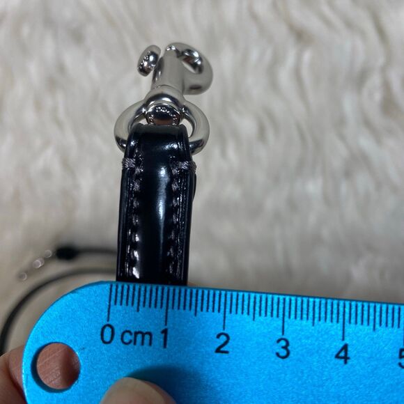 Shiny Black Coach Replacement Strap - Picture 2 of 7